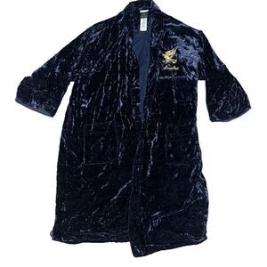 POTTERY BARN TEEN HARRY POTTER Velvet Ravenclaw Long Sleeve Robe L/XL